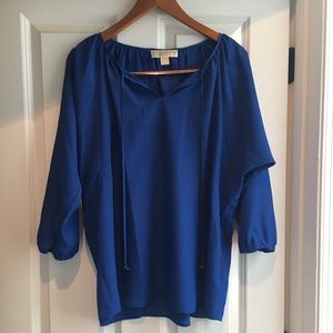 ⭐️SALE! Michael Kors Blue-tiful Blouse